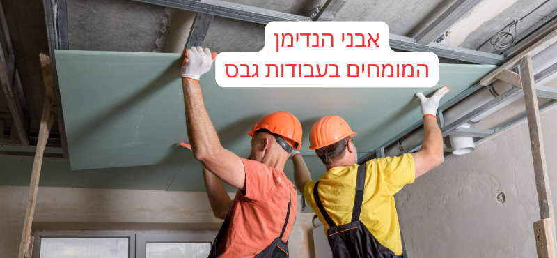 המומחים בעבודות גבס (1)